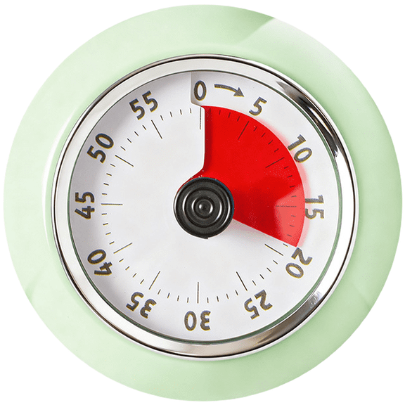 Silent Magnetic Kitchen Timer with Visual Display for Cooking Baking Learning