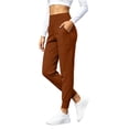 thumbnail image 7 of Hurxie Women's Workout Joggers Pants Lightweight Lounge Leggings Side Pockets Elastic Waistband Tummy control for Yoga, Running, 7 of 7