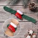 thumbnail image 1 of Pulseras navideñas de felpa con dibujos de Papá Noel, alce, árbol de Navidad, regalo de Navidad, Feliz Año Nuevo 2024, 1 of 4