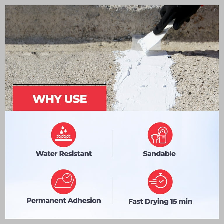 Siliconizer Crack Filler 1 Gal. White Elastomeric Roof Patch Siliconizer Crack Filler 1 Gal. White Elastomeric Roof Patch