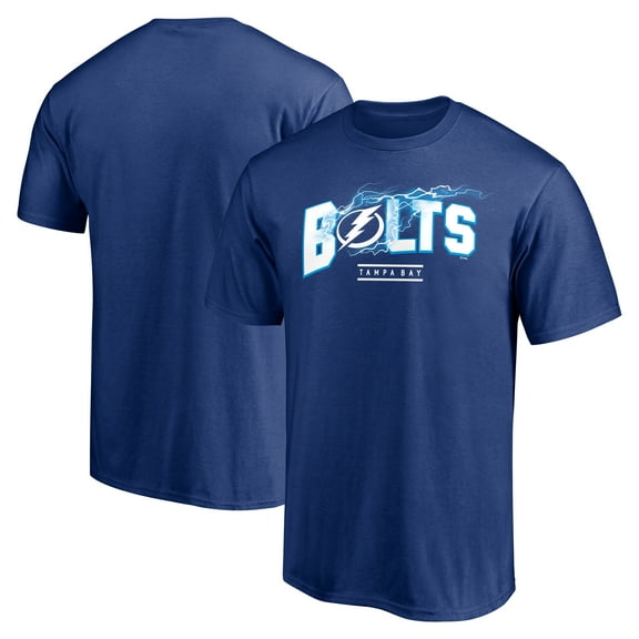 Men's Blue Tampa Bay Lightning Hometown Collection Push Ahead T-Shirt