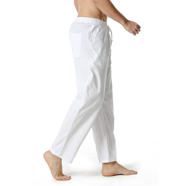 Casual Elastic Waist Pants