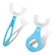 thumbnail image 1 of Bewildely Silicona 360 grados de mano en forma de U blanqueamiento cepillo de para bebés cepillo de para niños mango de cepillo flexible Suministros de limpieza para el hogar azul 2-6 años tipo 3 Bewildely HA008802-05B, 1 of 6