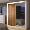 thumbnail image 2 of Ropero Closet Madesa Dallas Plus 2 Puertas Corredizas con Espejo 4 Cajones BM, 2 of 5