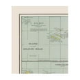 thumbnail image 4 of Historic Nautical Map - Atlantic Ocean Islands - Cram 1892 - Vintage Wall Art, 4 of 4