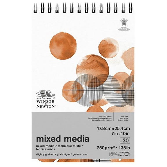 Winsor & Newton Mixed Media Pad - 7" x 10"