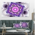 thumbnail image 1 of Strange Flower with Wavy Curves - Floral Canvas Art Print, 1 of 3