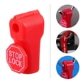 thumbnail image 1 of Phenofice 10Pcs Easy Install Red Peg Hook Locks Anti Theft Display Security Locks for Shops, 1 of 4