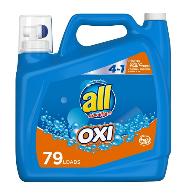 all Stainlifters Laundry Detergent Liquid with OXI Stain Removers and