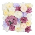 thumbnail image 1 of Artificial Flower Wall Panel Silk Rose Peony Hydrangea for DIY Wedding Backdrop, Photography Props Decor, 1 of 7