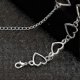 thumbnail image 5 of Collar - Collar sencillo de círculo geométrico, collar llamativo para clavícula, collar para mujer y niña, joyería, 5 of 5