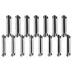 thumbnail image 4 of 15 moldes de acero inoxidable para croissants daneses (plateados), 4 of 6
