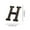H, variant on House Address Letters Innovative Wrought Iron Numbers, Vintage Nail on Die Cast Mailbox Letters