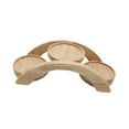 thumbnail image 2 of Fancyes Wooden Serving Tray Serving Platters,Dessert Table Display,Multipurpose,Bridge Shaped Ladder Tray Fruit Stand for Fruit Snack 3 tier, 2 of 8