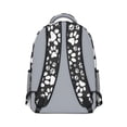 thumbnail image 3 of Black Paw Backpack for School,Cute School Bag,Schoolbag with Adjustable Shoulder Straps & Padded Back,15.3"x11"x6.7", 3 of 6