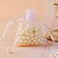 thumbnail image 5 of 60pcs Mesh candy Bag  for Organza Present Storage Bag Drawstring Gift Pouch Wedding Party Decoration, 5 of 9