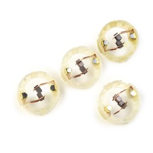 4Pcs Carbons Brosses Support de visseuse électrique sans fil Rs550 Hc683Lg Hc685Lg Kv3Sfn Dc Brosses en carbone moteur