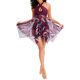 thumbnail image 3 of Traje de baño de verano de las mujeres 2 Pcs Set, Leaf Print Cross Halter Tank Top Dress + Triángulo Shorts Beachwear Nituyy Conjunto de traje de baño pareo patchwork, 3 of 5