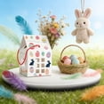 thumbnail image 4 of Wozhuo Easter Candy Box 10 Pack, Triangular Cake-Shaped Gift Box for Easter Treats, 4 of 6