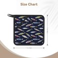 thumbnail image 3 of Sikiie Sardine Pot Holders Kitchen Insulation Mats Heat Resistant Pot-Holder Oven Anti-Scald Pads for Cooking Baking, 7.1*7.1inch, 3 of 8