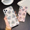 thumbnail image 2 of Compatible with iPhone 13 Women Case, Luxury Case for iPhone 13 Glitter Heart Design, Bling Case for Girls for iPhone 13 Cute Case with Shell Line, 2 of 12