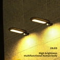 thumbnail image 4 of TIMIFIS Solar Wall Light White Outdoor Fence Lighting With Smart Sensor, 4 of 7