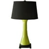 Ceramic Table Lamp, Lime Finish