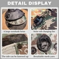 thumbnail image 6 of Unisex Adult Outdoor Sun Hat with Dual Solar Powered Fans Wide Brimmed Camouflage Fisherman Cap for Men Women USB Charging Breathable Hiking Fishing Beach Headwear, 6 of 6
