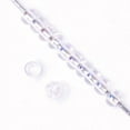 thumbnail image 1 of Perles de Rocaille en Verre Tchèque - Taille 8/0 Cristal d'Iris - Transparent, 1 of 5