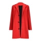 thumbnail image 4 of Cowsor Girls Trench Coat Winter Single Long Pea Coat Casual Overcoat with Pocket, 4 of 7