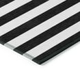 thumbnail image 4 of Addison Rugs Chantille Indoor/Outdoor Transitional Stripes Black Washable Rectangle Rug, 8' x 10', 4 of 6