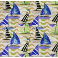 thumbnail image 5 of oneOone Cotton Poplin Twill Royal Blue Fabric Yacht Diy Clothing Quilting Fabric Print Fabric By Yard 56 Inch Wide-DD, 5 of 6