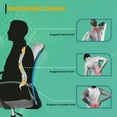 thumbnail image 4 of PayLessHere Mesh Home Office Chair , Lumbar Support Armrest Ergonomic Desk Chair For Adults, Grey, 4 of 7