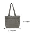 thumbnail image 2 of Yucurem Ladies Cloud Tote Bag Fashion Puffer Shoulder Bag Casual Tote Bag (Green) Fashion shoulder bag (Green), 2 of 10