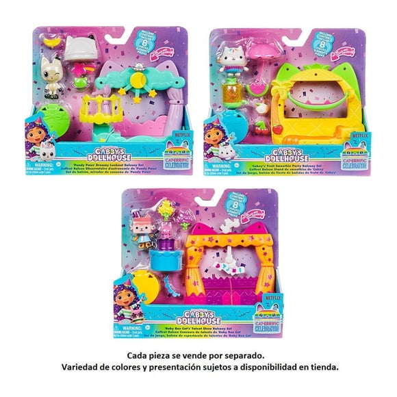 Set de Juego Gabby's Dollhouse Balcones Gabby's Dollhouse Varios Modelos 1 Pieza