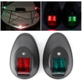thumbnail image 1 of IP66 Waterproof LED LED Bow Light, Navigation Light, DC12V-24V 3W For Pontoon Marine Black,White, 1 of 8