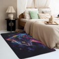 thumbnail image 3 of Cat Rugs Room Decor - Cat Rug & Home Decor, Galaxy Neon Kitten Rugs for Entryway, Washable Rugs, 2x3 Area Rug, Non Slip Soft Low Pile Indoor Door Mat, Kids Animal Carpet & Room Decorations, 3 of 7