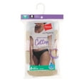 thumbnail image 5 of Hanes Ultimate Bikini 6-Pack Women's Underwear Breathable Cotton Tagfree Cool Comfort, 5 of 5