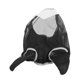 thumbnail image 5 of Cubierta para la cara del caballo, protector contra moscas de malla fina, transpirable, previene picaduras con orejas, nariz larga, negro con gris M, 5 of 5