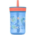 thumbnail image 2 of Contigo Kid's 14 oz. Leighton Tumbler with Straw - Blue Poppy/Narwhals, 2 of 5