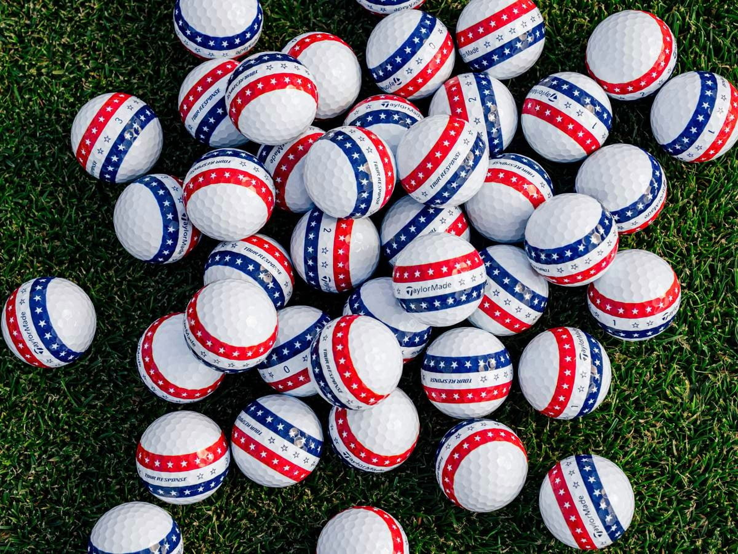 TaylorMade Tour Response Stripe USA Golf Balls 12pk