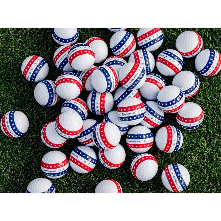 TaylorMade, Golf Balls, 12pk, Tour Response Stripe USA - Walmart.com