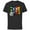 Black, variant on Marvel Avengers Four Heroes Four Colors - Short Sleeve Cotton T-Shirt for Adults - Customized-Black