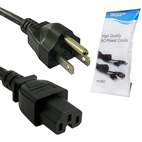 Quyaojz 6ft AC Power Cord Compatible with HP 8121-0973 Procurve 3500 Series Network Switch J8692A J8693A J9148A 2620 Mains Cable, Black