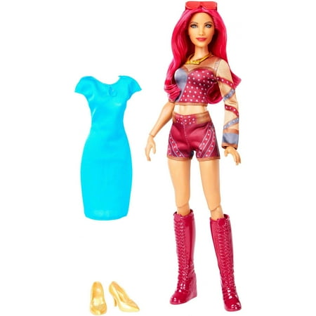 WWE Superstars Sasha Banks Doll and Superstar Fashion