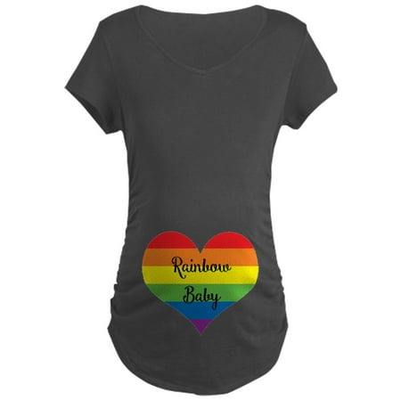 

CafePress - Rainbow Baby Maternity T Shirt - Maternity Dark T-Shirt
