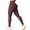 Black Berry Purple, variant on CoreFlex Leggings with Pockets for Women Charm Scrunch Workout Leggings V Cross Waist Butt Lifting Gym Yoga Pants