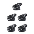 thumbnail image 3 of relayinert Classy And Durable PU Belt For Men Wear-resistant And Fine Workmanship Coffee Black 125cm 5Set, 3 of 6