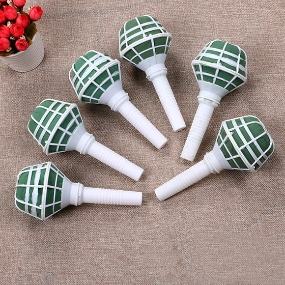 WEUVEB 12Ud Base Y Soporte Floral Verde Para Perfecta Para En Bodas