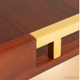thumbnail image 7 of Home Redefined Serving Tray Acacia Wood Polished Gold Stainless Steel Handles 17.5x12in, 7 of 7